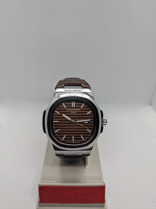 PP Nautilus - Leather Strap - Brown