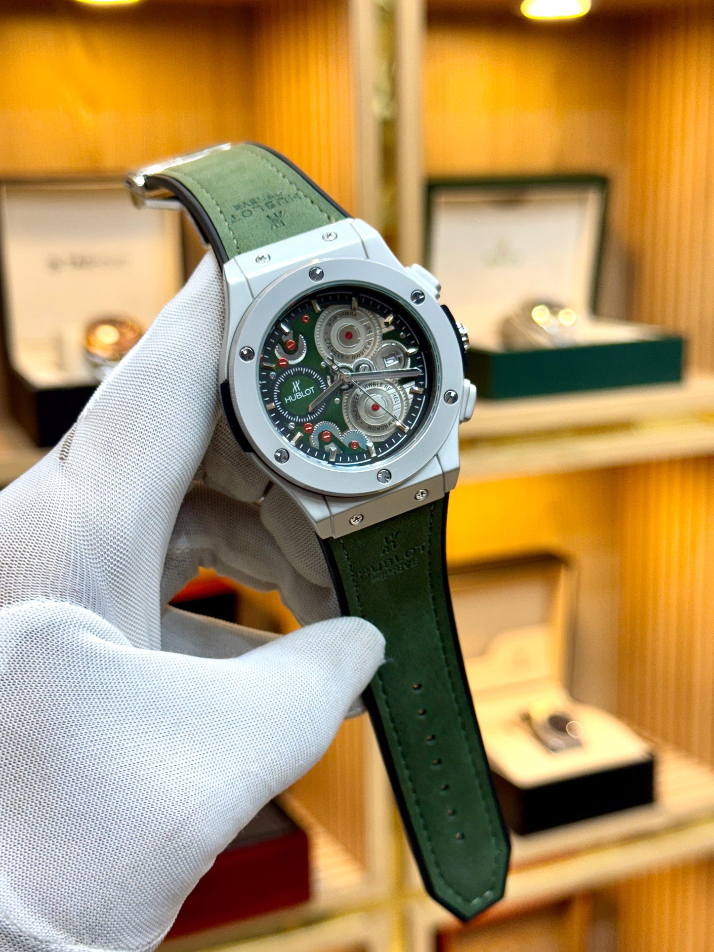 HB NEW MODEL Rubber strap-Premium Watch